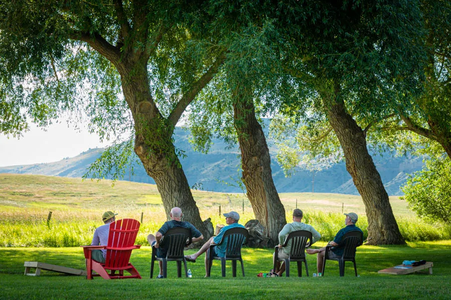 Evening gathering