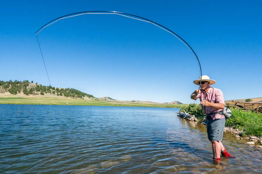 lake fishing in MT