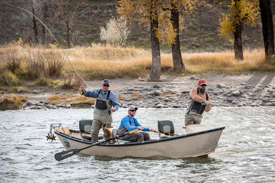 Floating Yellowstone River
