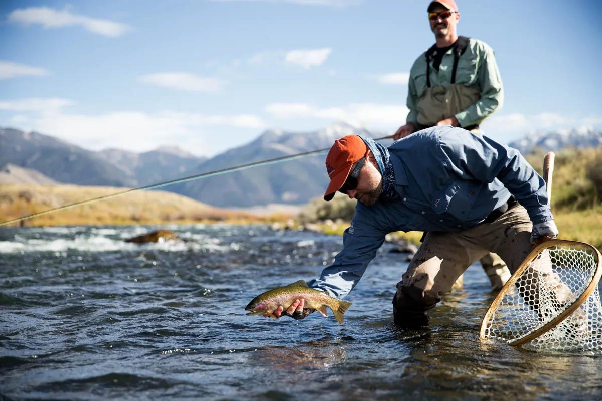 Crisp mornings and warm days make for great fly fishing on the Madison River during the month of September