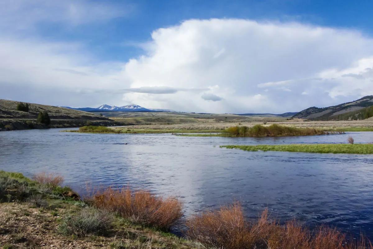 Rising streamflows in May make for variable conditions on the Big Hole River 