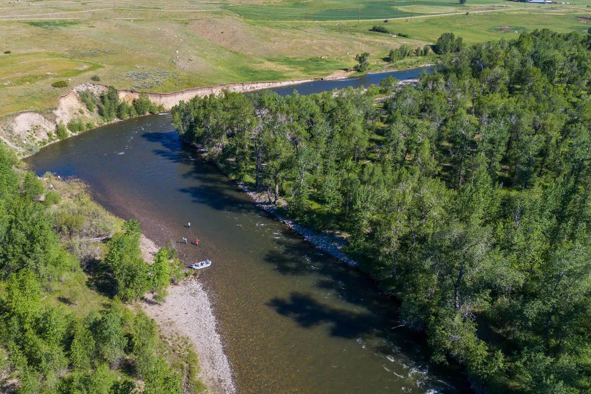 The Boulder River in August sees lower stream flows and the start of the terrestrial season