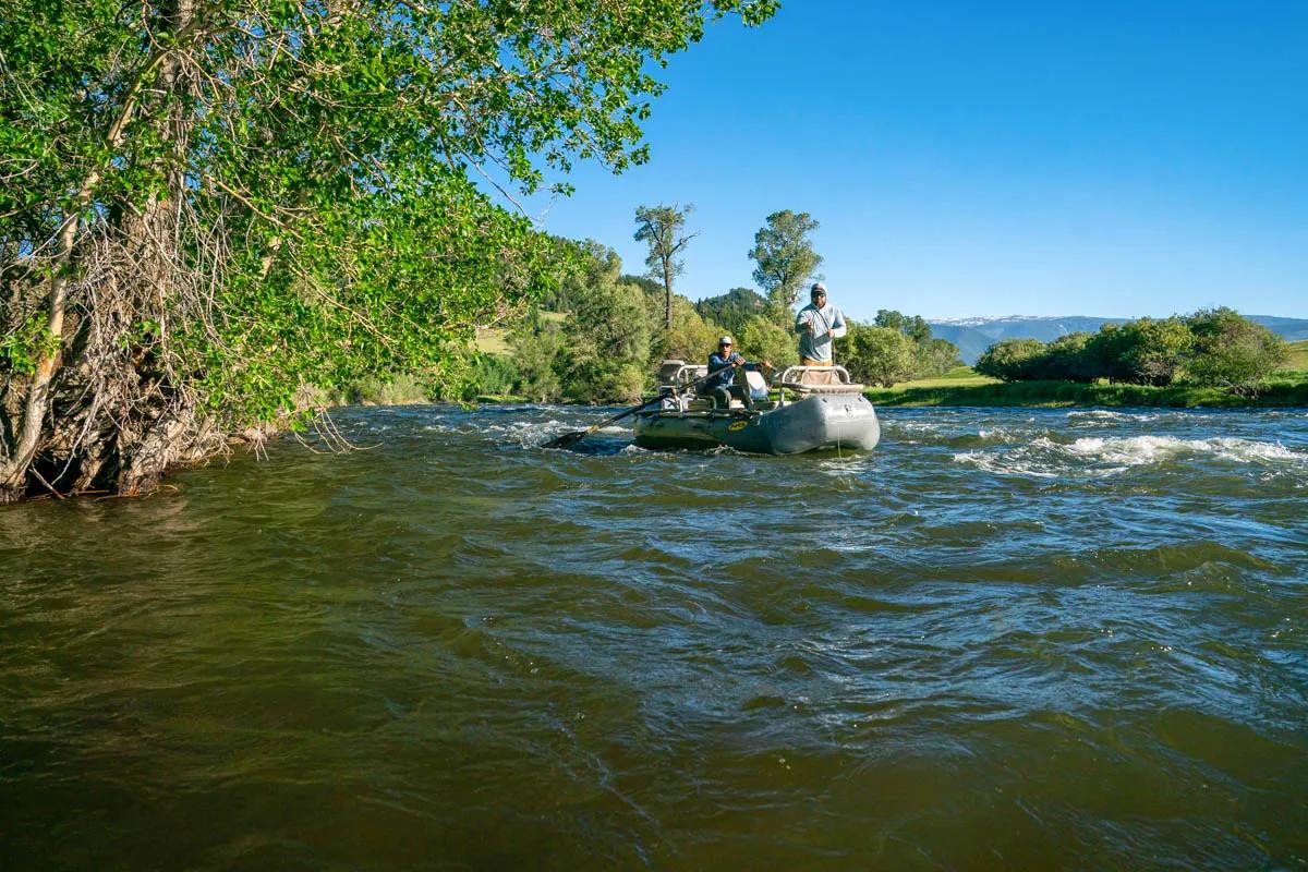 June is an excellent month to float and fish the Boulder River