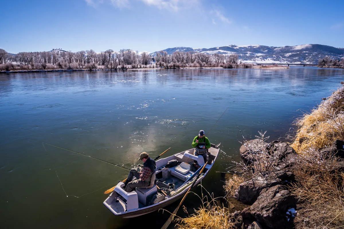 April fly fishing on the Missouri River As winter wanes, fishing heats up on the Missouri River in April