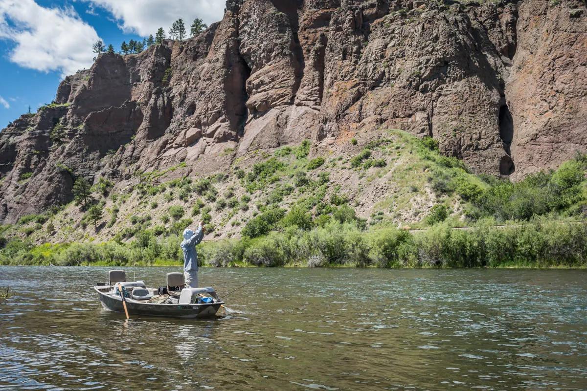 Abundant hatches and rising trout make the Missouri River an angler's paradise throughout the month of July