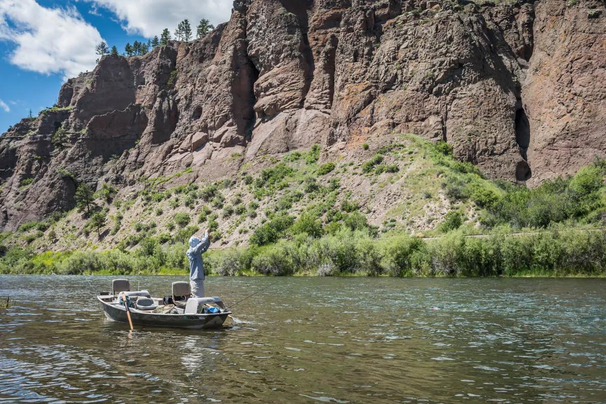 July fly fishing on the Missouri River Abundant hatches and rising trout make the Missouri River an angler's paradise throughout the month of July