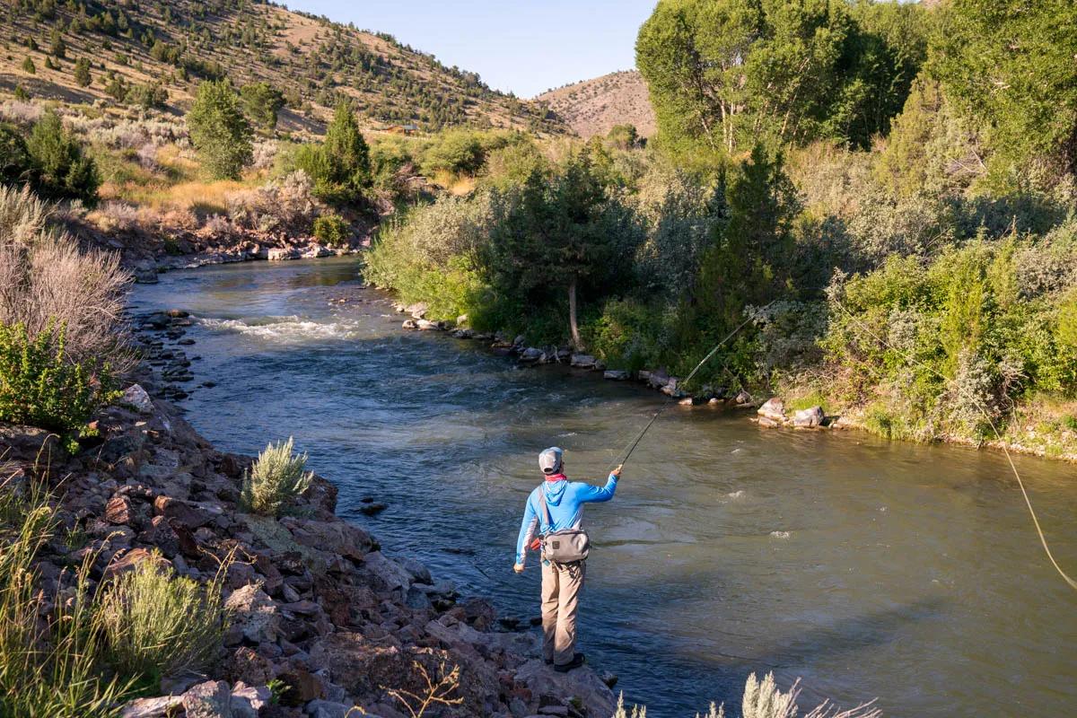 May fishing on the Ruby River Catch the Ruby before runoff hits in the middle of May