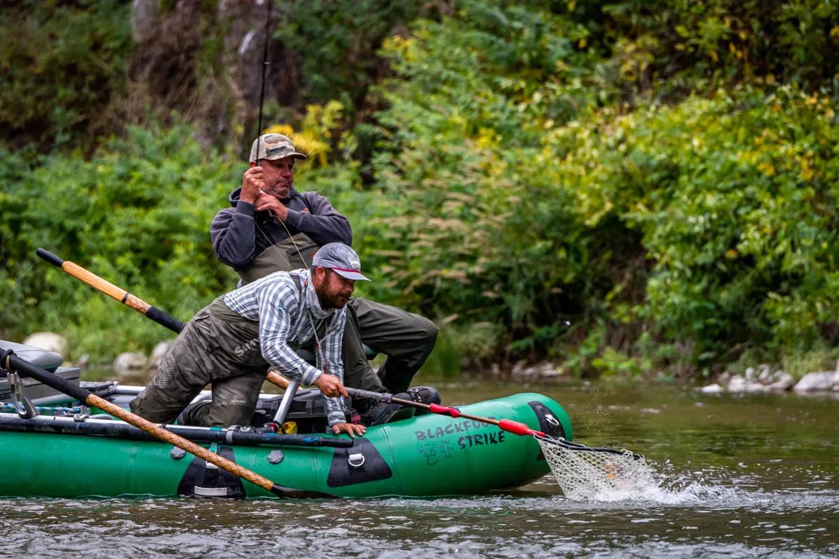 Fly fishing the Smith River in August Anglers lucky enough to float the Smith River in August are a rare breed
