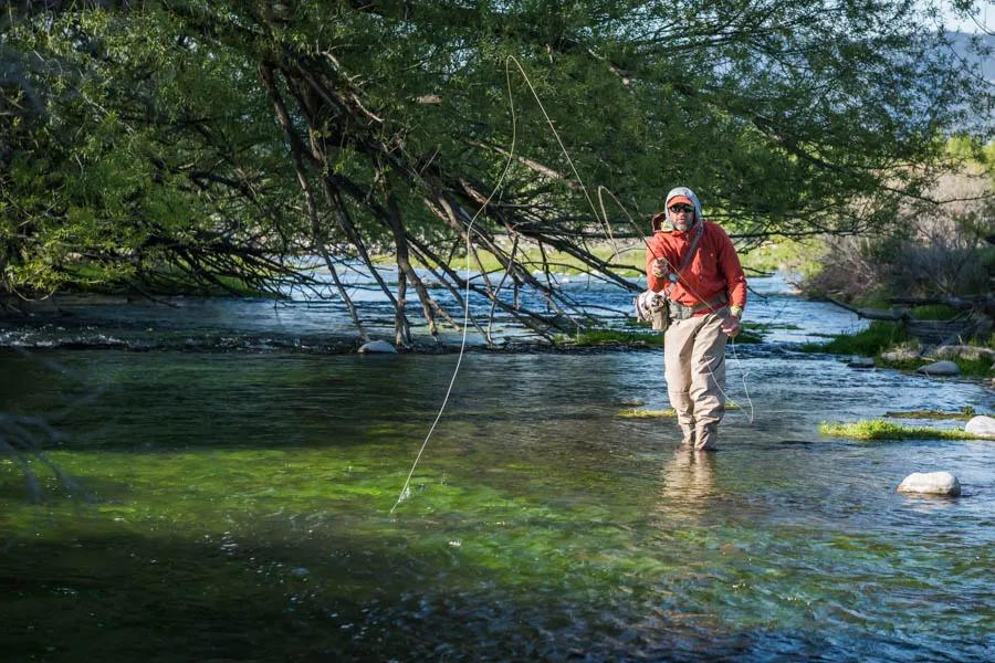 Armstrong Spring Creek provides numerous challenges for the experienced angler