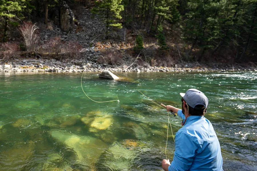 The Gallatin River has some of the most pristine water in Montana