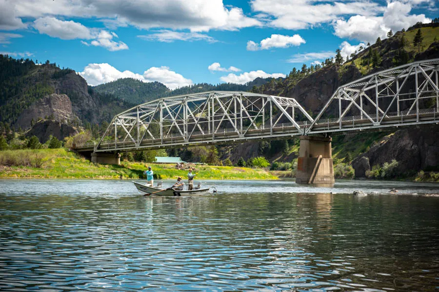 Fishing the Missouri River near Mountain Palace