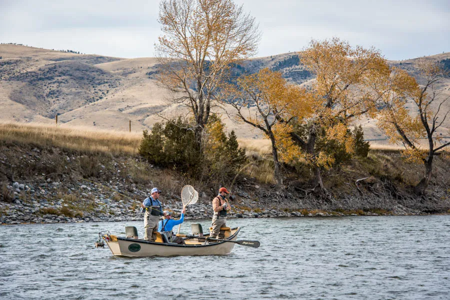Fall can be a great season to visit the Yellowstone River