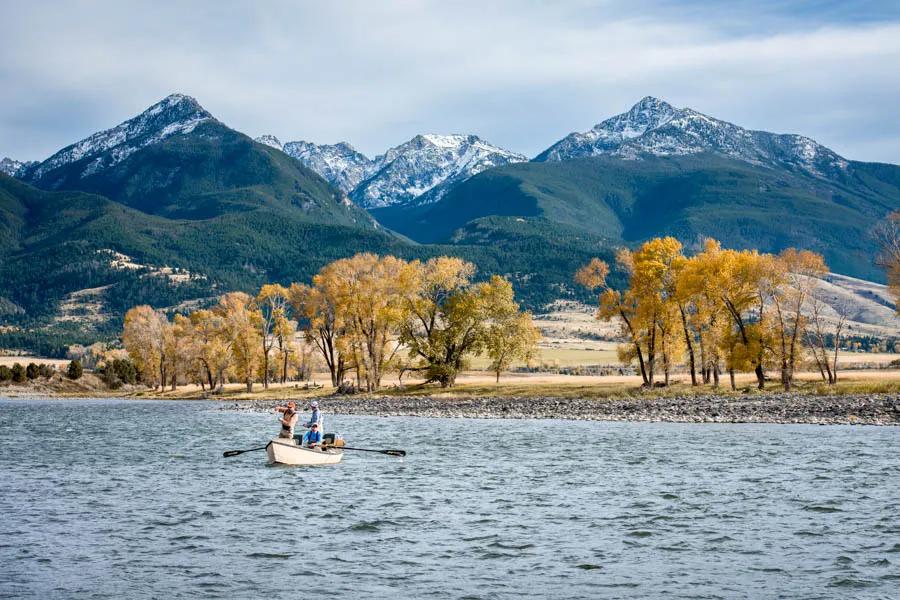 Great fishing and scenery make the Yellowstone River an angler's dream