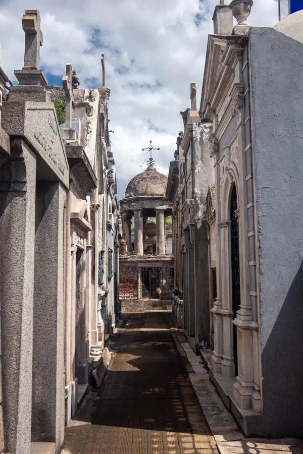 The many tombs of Recoleta cemetery