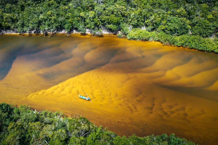 The Agua Boa is a clear water river which is somewhat unique in the Amazon system. The excellent water clarity provides the opportunity for a very visual fishing experience when conditions are right.