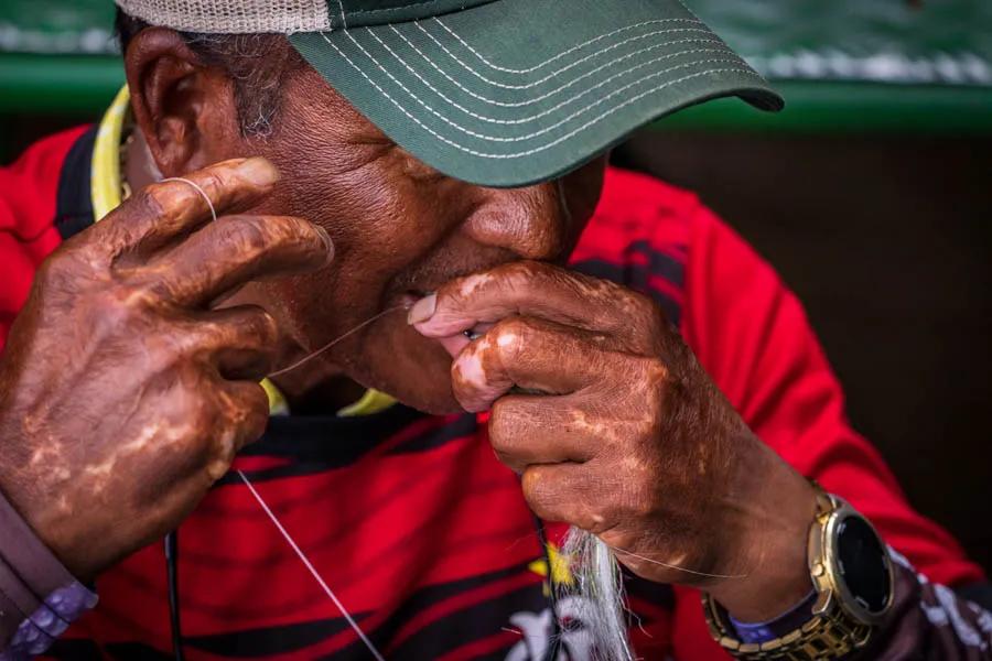 The guides at Agua Boa come back season after season and know the river like the back of their hands. All of the guides are from the local area and have spent their lives on the rivers in the region. Photo: David Thompson, Brickhouse Creative