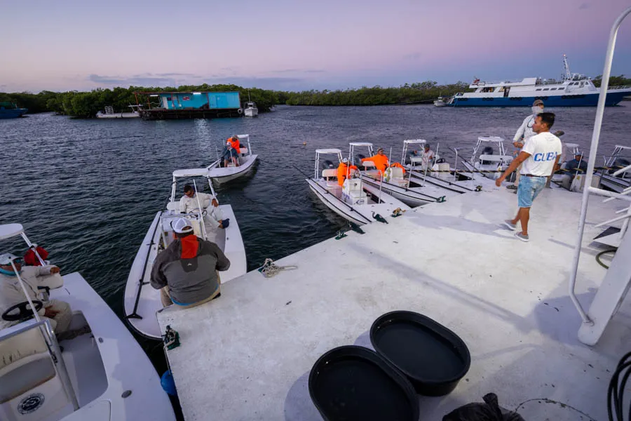 morning prep fishing cuba