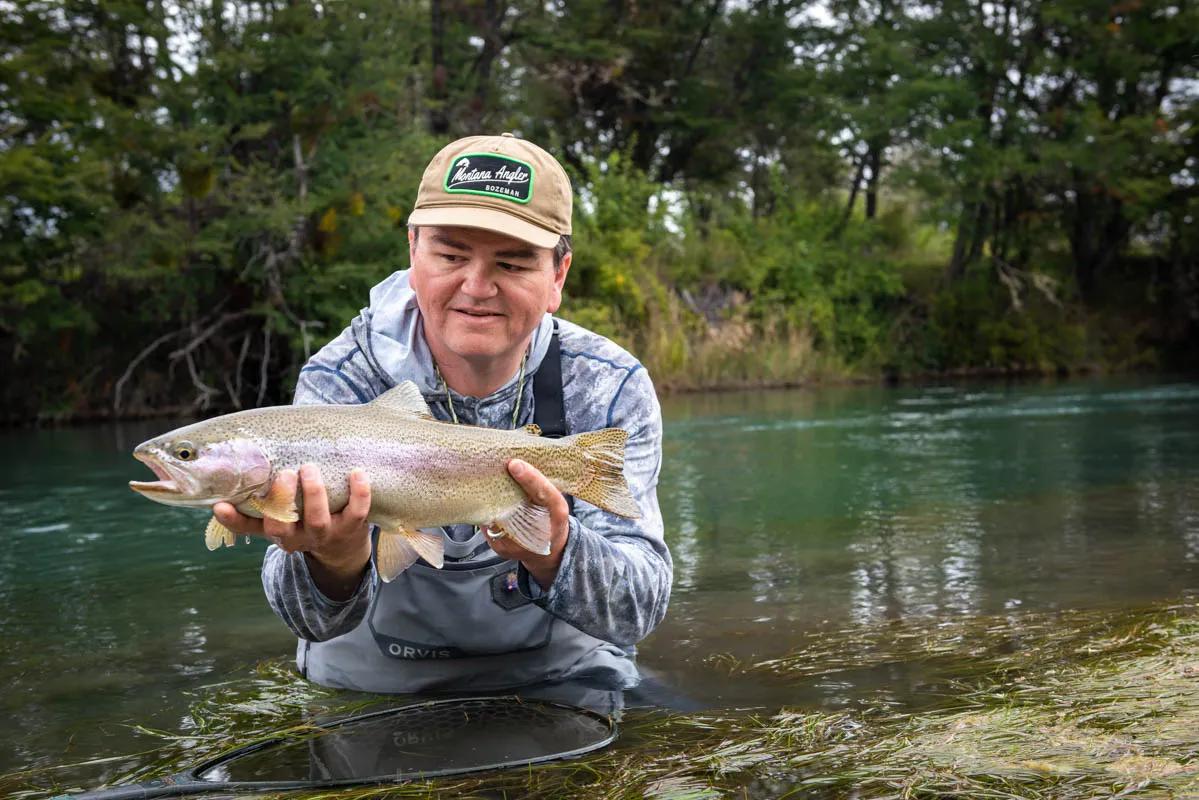 The Rio Cochrane holds good numbers of rainbows and brown trout