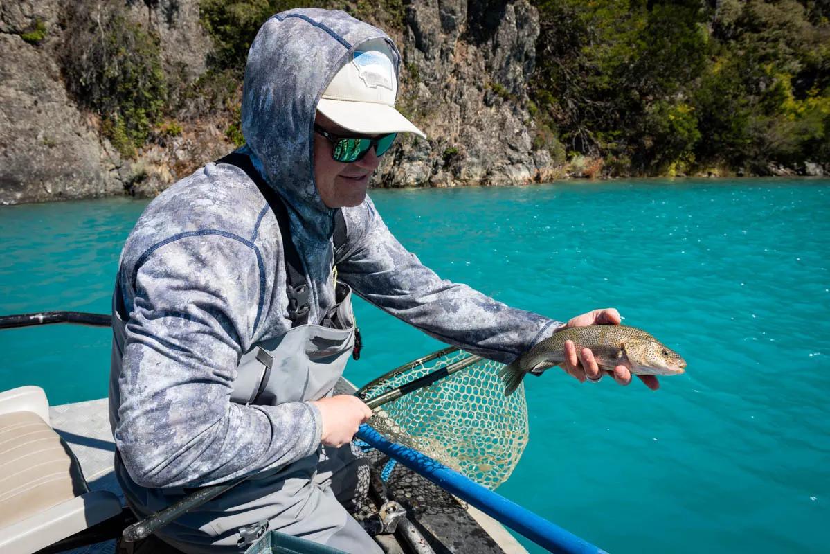 Perca trucha are one of the few native fish in Patagonia