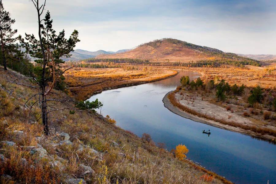 Float fishing Mongolia