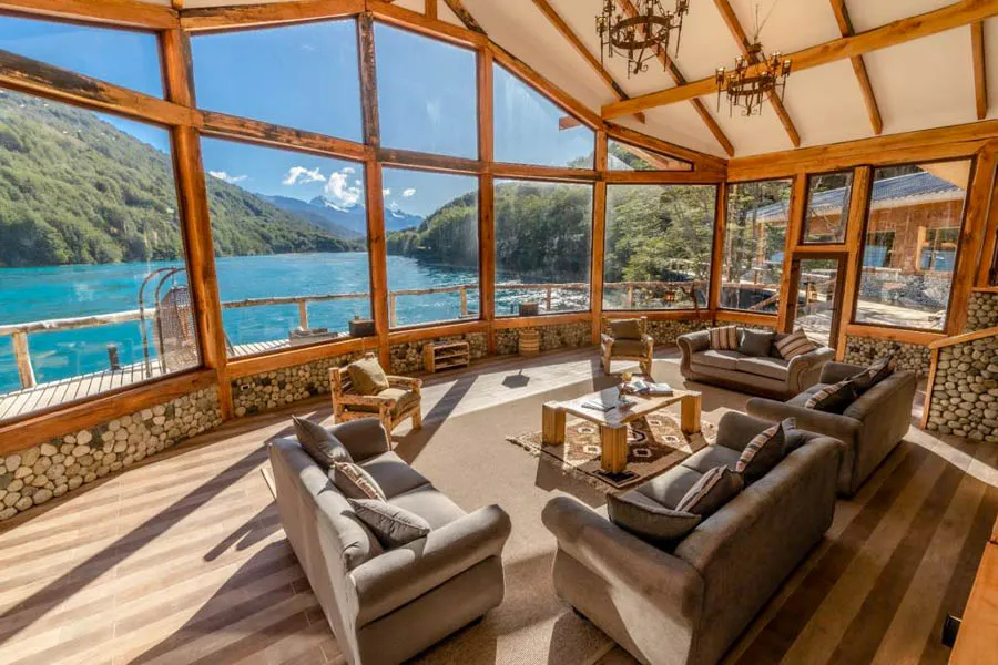 Baker River from lodge