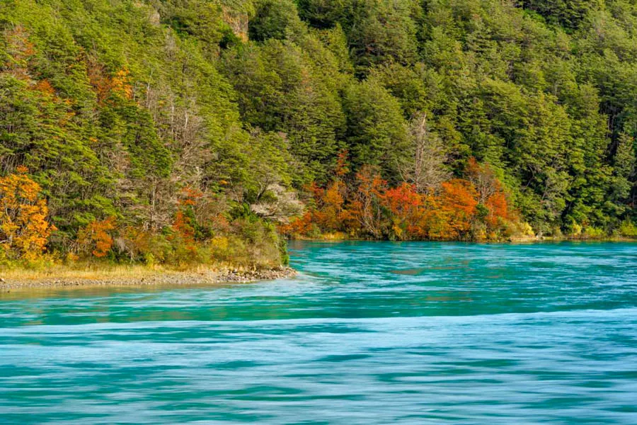 Baker River in Chile