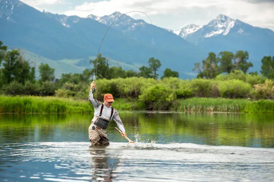 spring creek fishing in Montana fly fishing