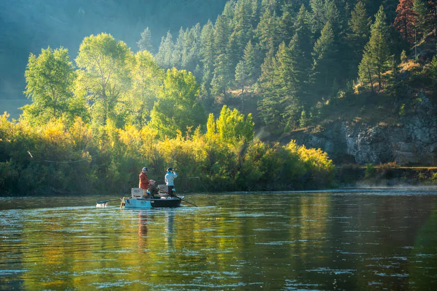 Float fishing in Montana on the Missouri River