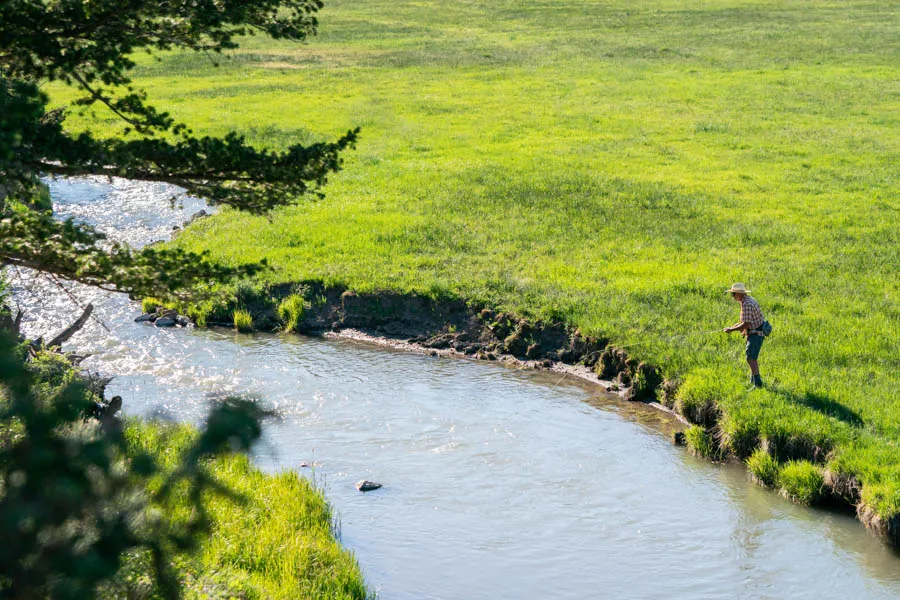 ranch fishing in Montana