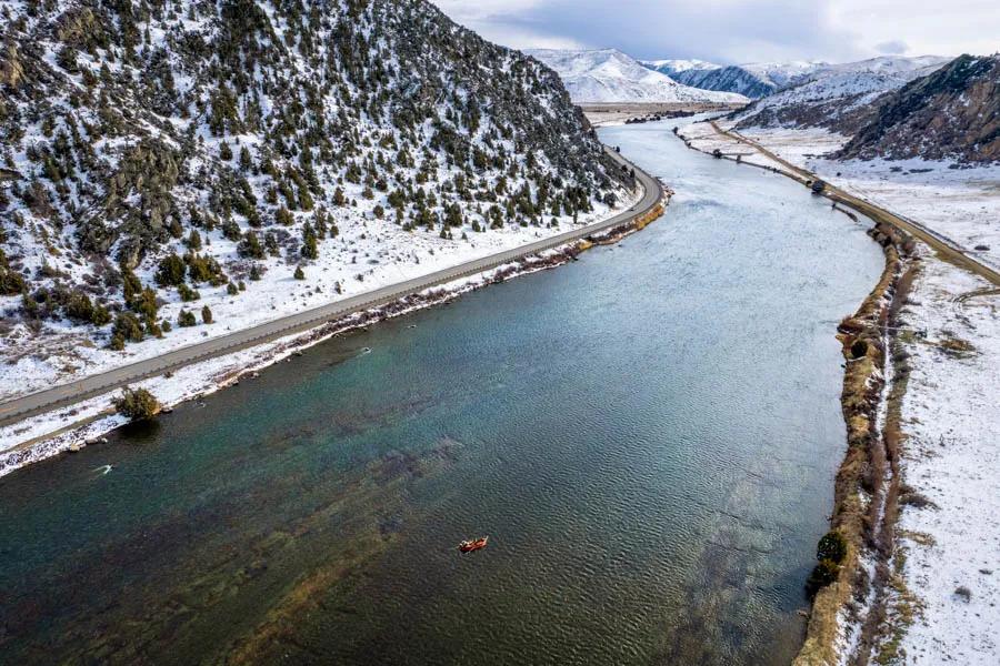 Spring fishing in Montana Early season fishing can produce great results on lonely rivers