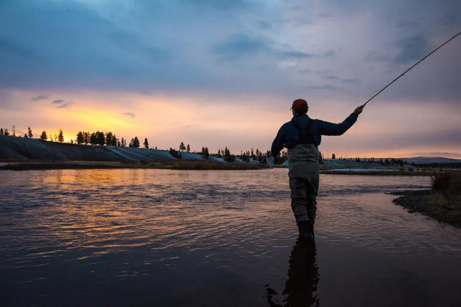 Big trout often feed in low light conditions. Getting up early to fish at dawn or staying late to fish at dusk can pay off and help to put some large fish in the net.