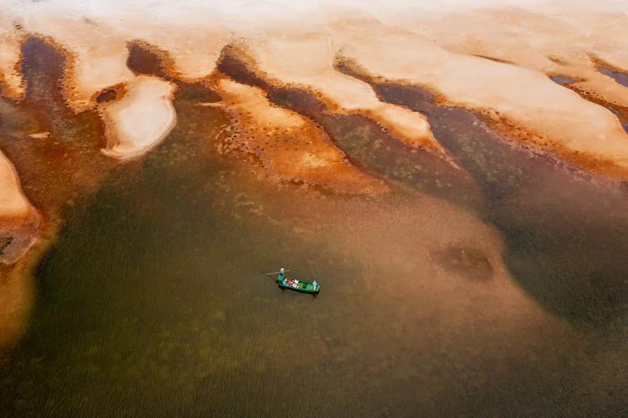 Sight casting in the clear waters on the main river was truly enchanting