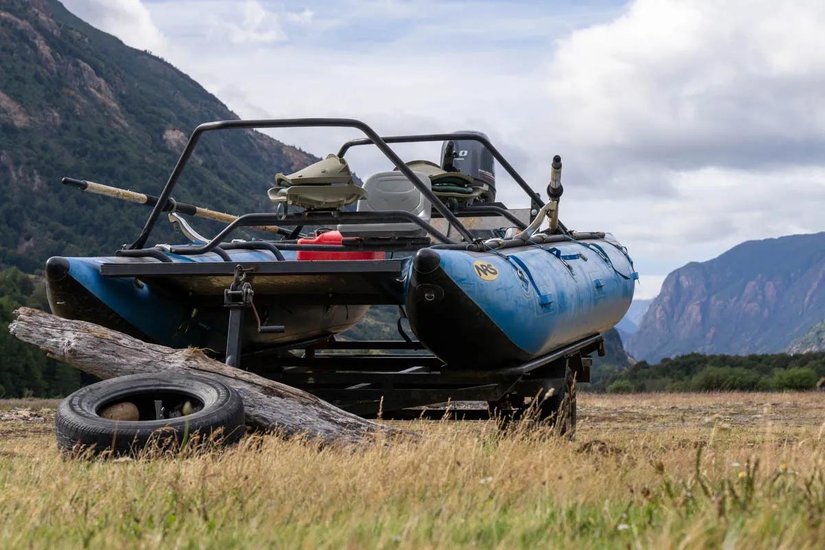 Nobody knows the exact number of rafts Eduardo has stashed on various estancias around Patagonia