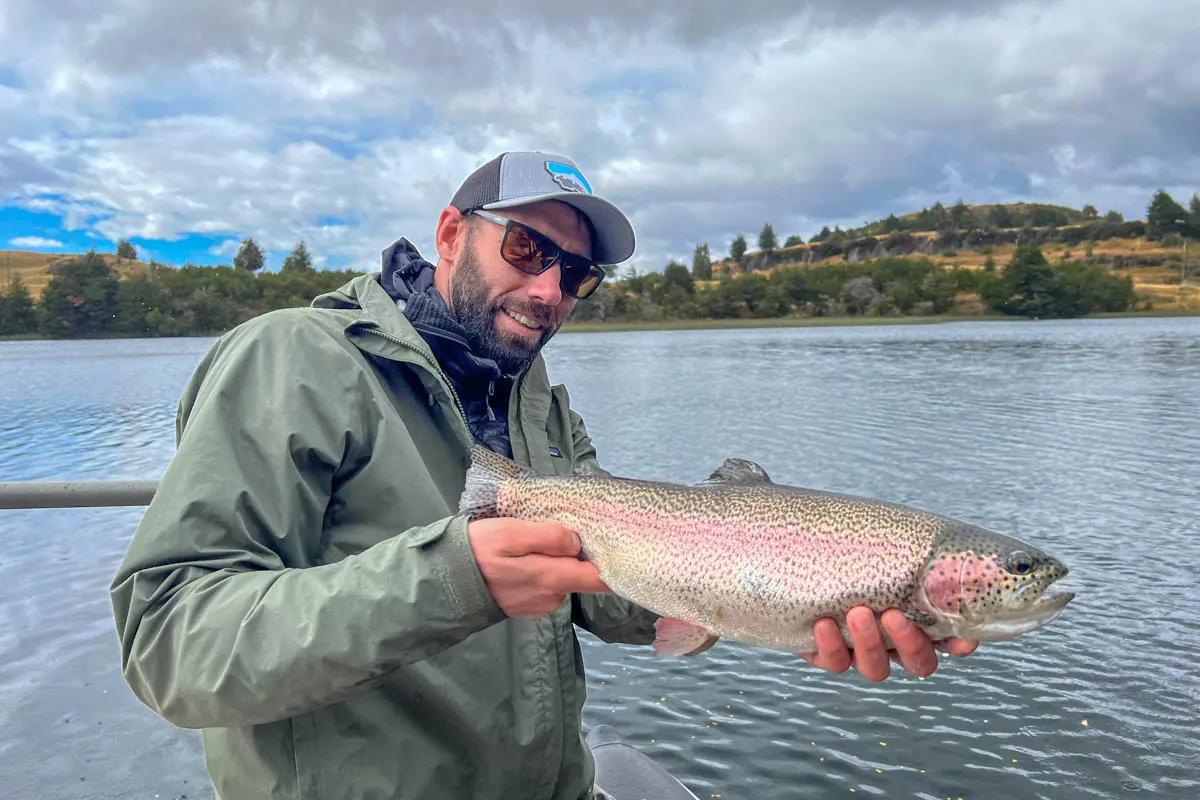 Not quite "hero" level, but a fun dry fly eating rainbow nonetheless