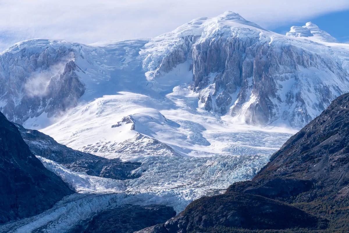Cerro San Lorenzo is the second highest peak in Chilean Patagonia. Cerro San Lorenzo is the second highest peak in Chilean Patagonia.
