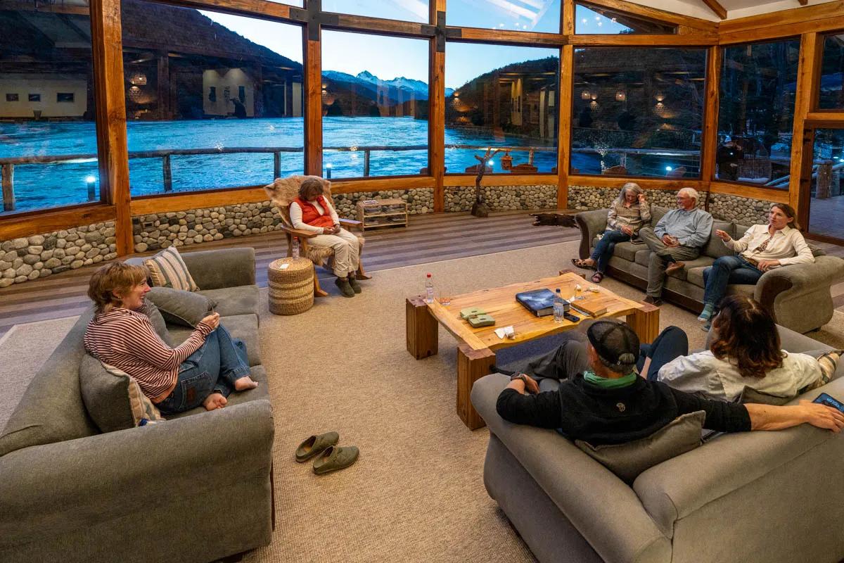 Patagonia Baker Lodge offers commanding views of the river and comfortable accommodations. Patagonia Baker Lodge offers commanding views of the river and comfortable accommodations.