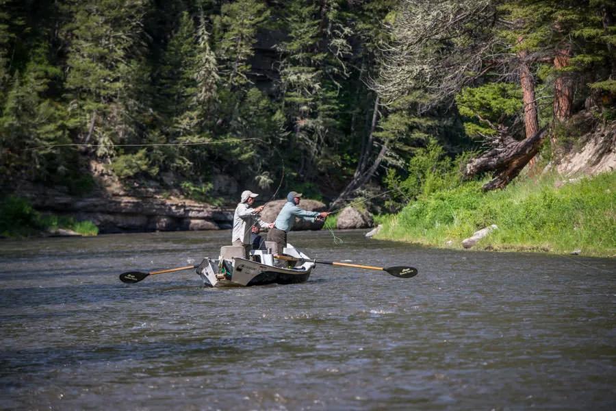 Mastering a reach cast is important to use when fishing from a boat. 