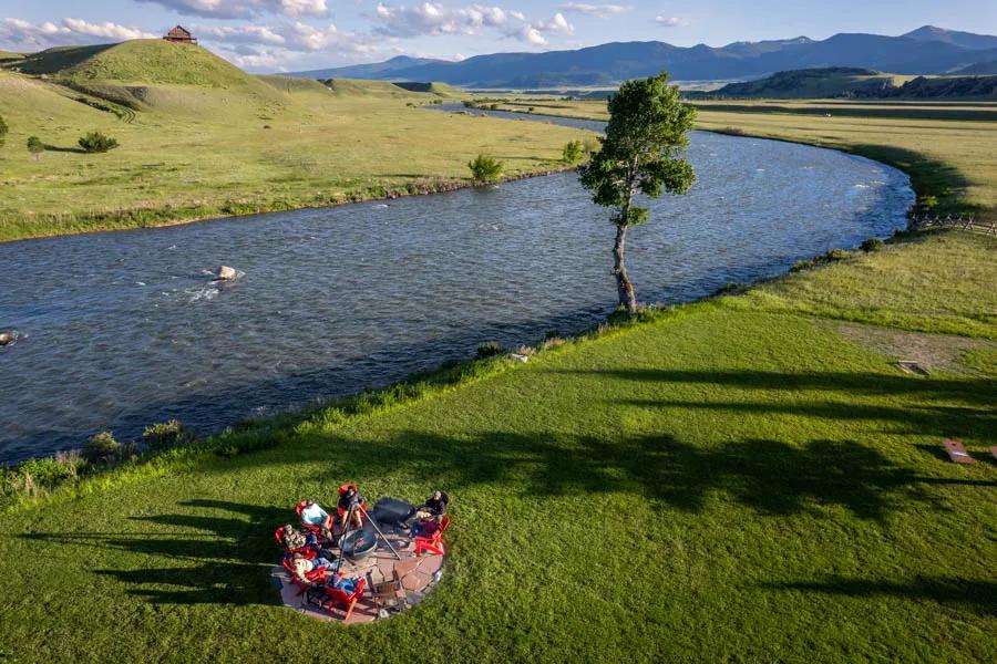Montana fly fishing trips for the family Apres fishing time should be just as important as fishing time on a family fishing trip