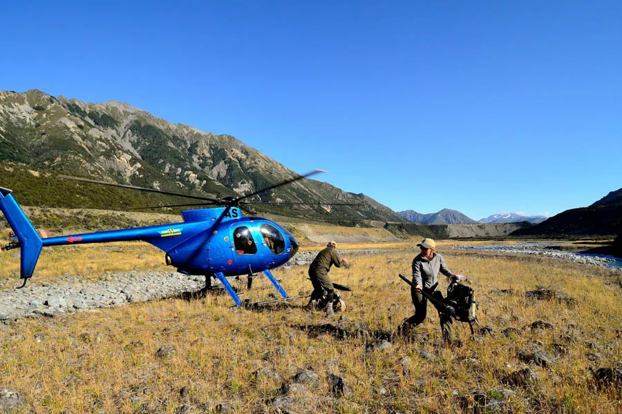 Fly fishing in New Zealand