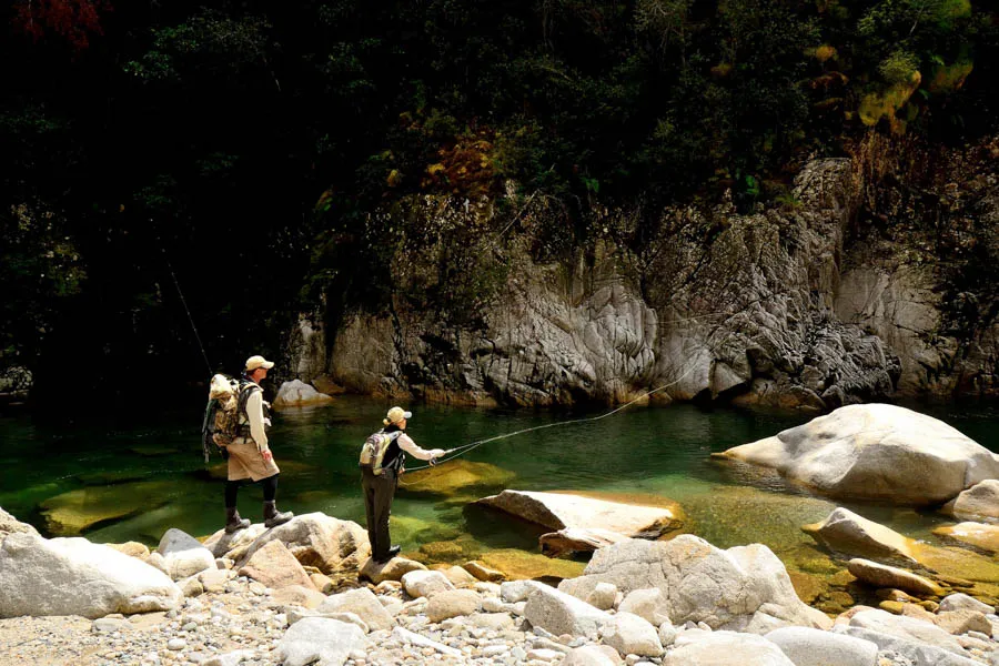 Fly fishing lodge in New Zealand