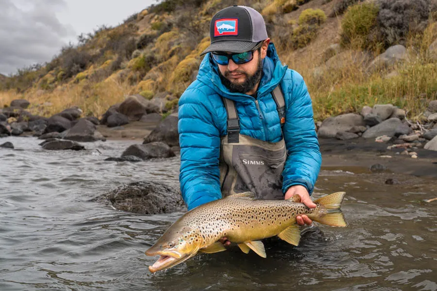 Fly fishing in Chile at best lodge