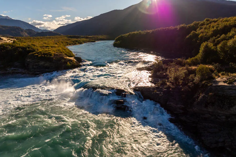 Baker River fly fishing Chile