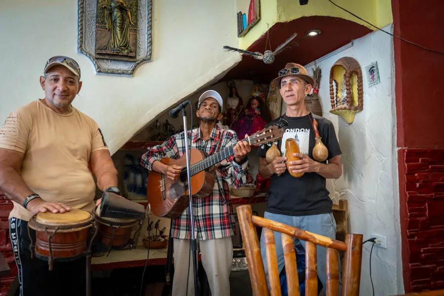 Havana music The local Cuban people are warm and welcoming with lots of great music and local food to enjoy.