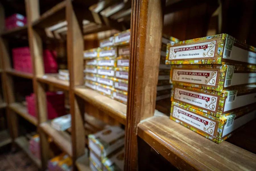 Cuban cigars And of course a stop at a Cuban cigar store with massive walk in humadors.When in Rome!