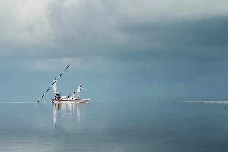 Fly Fishing Cuba Fishing vast flats without another boat in sight is the norm on the remote archipelagos south of the Cuban mainland.