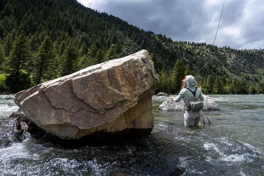 Fly fishing big canyon waters can be a lot of fun