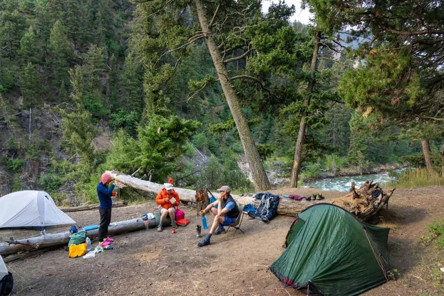 Taking an adventure of a backcountry fly fishing trip into Yellowstone National Park requires plenty of planning but also plenty of relaxing once in the backcountry