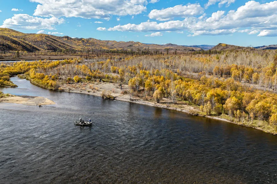 Mongolia fly fishing trips with Montana Angler