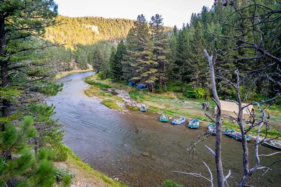Smith River Montana fly fishing Montana's Smith River flows through a majestic canyon and offers some great fishing.