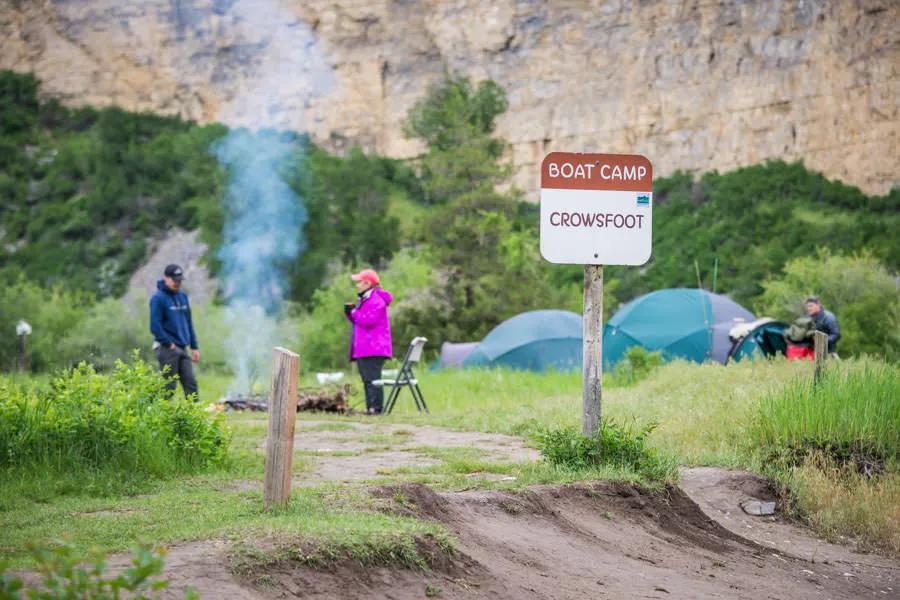 Smith River Montana boat camps for float fishing Montana's Smith River has over 50 boat camps for anglers and recreationists.